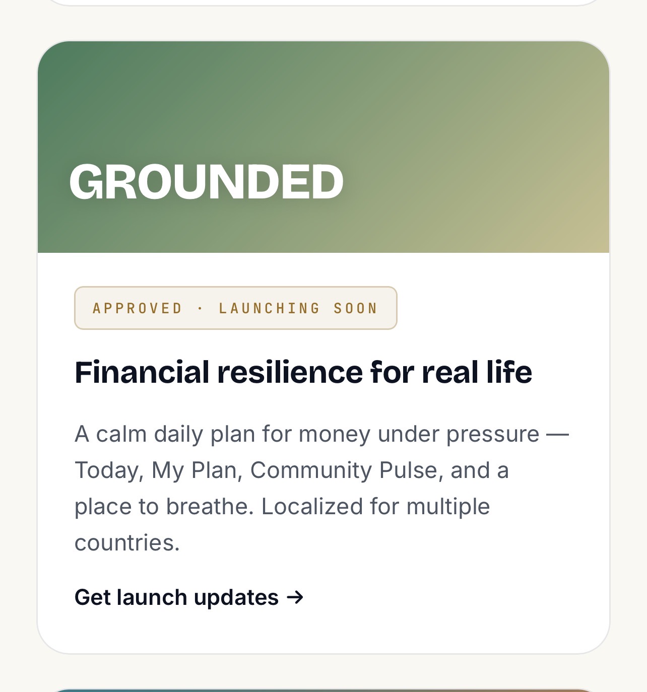 GROUNDED app icon